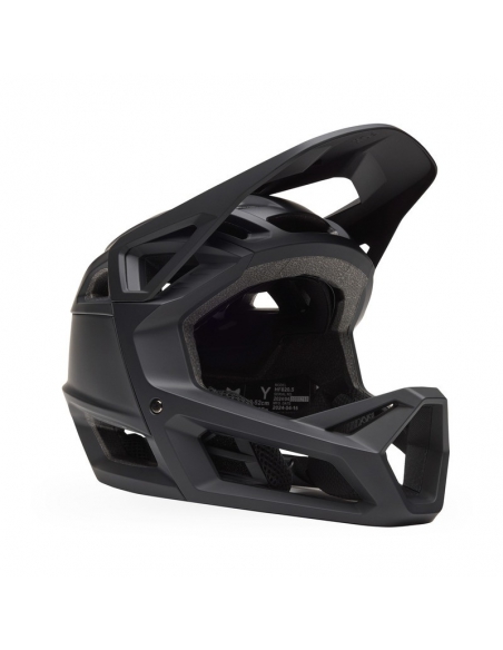 Kask rowerowy full face FOX Junior Proframe MIPS Black Mat