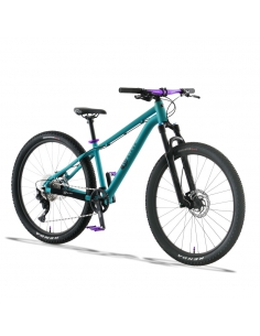 Rower dziecięcy KUbikes 26 DISC Turquoise/Laser-Purple -...