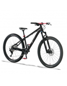 Rower dziecięcy KUbikes 26 DISC Black/Laser-Red - czarny...