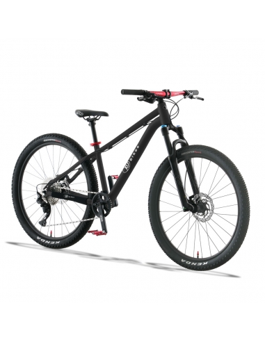 Rower dziecięcy KUbikes 26 DISC Black/Laser-Red...