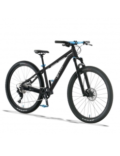 Rower dziecięcy KUbikes 26 DISC Black/Laser-Blue - czarny...