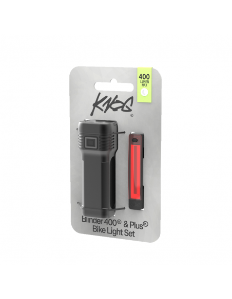 Lampki rowerowe KNOG (zestaw przód i tył) Blinder 400 + Plus Rear Bike Light
