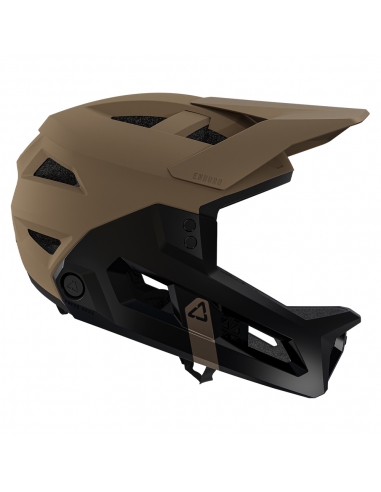 Kask rowerowy full face LEATT MTB Enduro 2.0 Brown (odpinana garda)