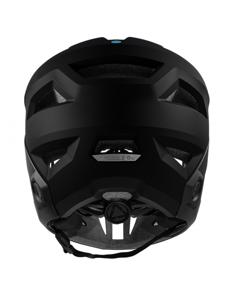 Kask rowerowy full face LEATT MTB Enduro 2.0 Junior Stealth Black/Grey (odpinana garda)