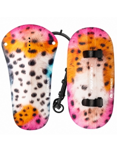 Błotniki rowerowe dziecięce Bumbinos Polka Panther (komplet przód + tył)