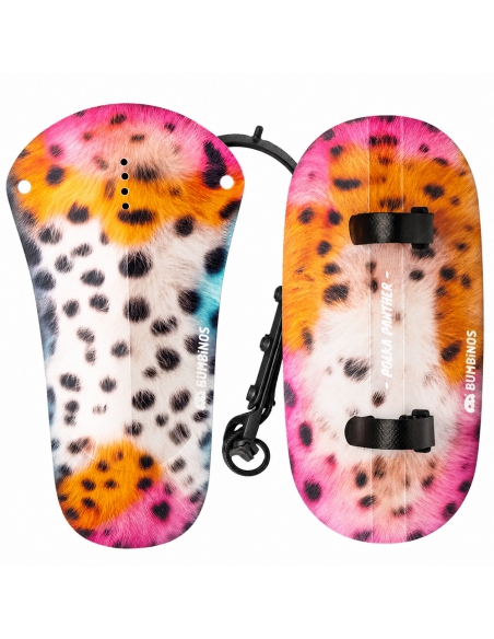 Błotniki rowerowe dziecięce Bumbinos Polka Panther (komplet przód + tył)