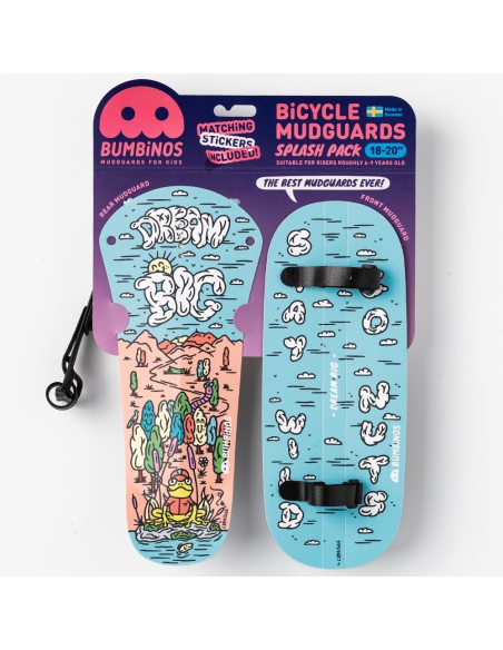 Błotniki rowerowe dziecięce Bumbinos Dream Big (komplet przód + tył)