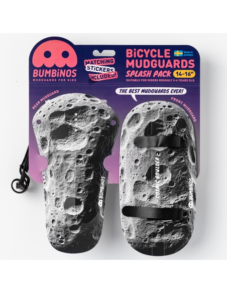 Błotniki rowerowe dziecięce Bumbinos Cosmic Boulder (komplet przód + tył)