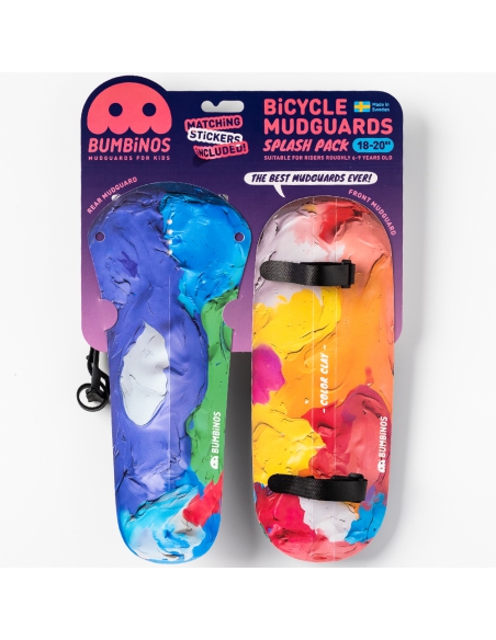 Błotniki rowerowe dziecięce Bumbinos Color Clay (komplet przód + tył)