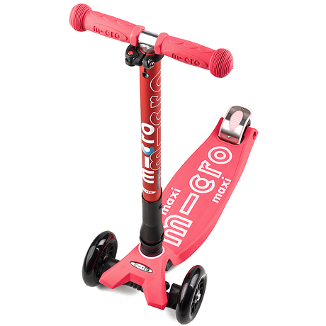 Hulajnoga Maxi Micro Deluxe składana koralowa