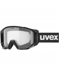 Gogle rowerowe Uvex Athletic Black Mat Clear
