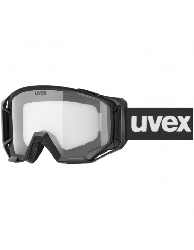 Gogle rowerowe Uvex Athletic Black Mat Clear
