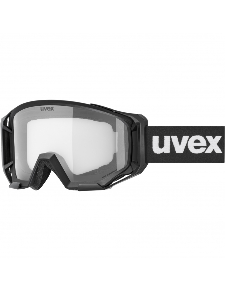 Gogle rowerowe Uvex Athletic Black Mat Clear