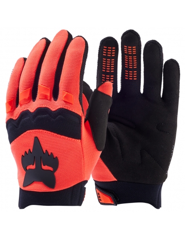Rękawiczki rowerowe FOX Junior Dirtpaw Gloves Flo Orange