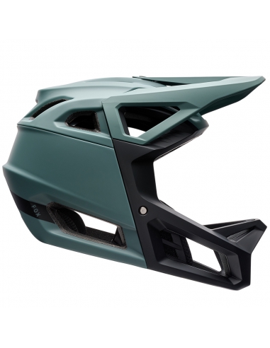 Kask rowerowy full face FOX Junior Proframe Solid MIPS Sage