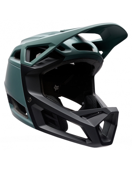 Kask rowerowy full face FOX Junior Proframe Solid MIPS Sage