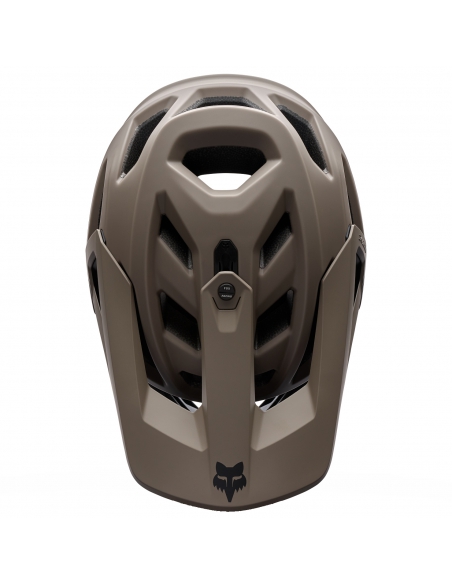 Kask rowerowy full face FOX Junior Proframe Solid MIPS Nutmeg Brown