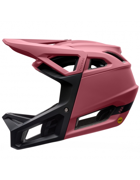 Kask rowerowy full face FOX Junior Proframe Solid MIPS Berry