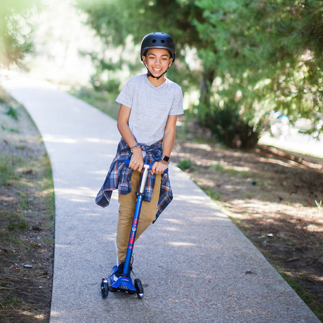 Hulajnoga Maxi Micro Deluxe niebieska