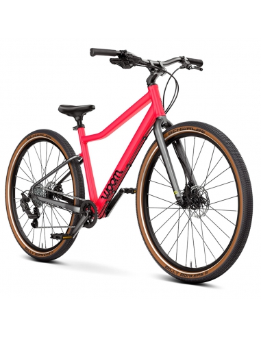 Rower dziecięcy woom 6 EXPLORE Neon Pink (26")...