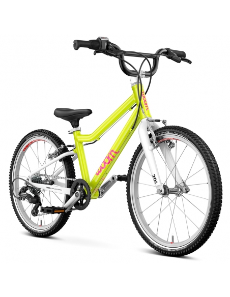 Rower dziecięcy woom 4 GO neon lime (20") limonkowy neonowy [LIMITOWANA EDYCJA]