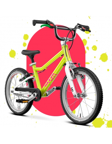 Rower dziecięcy woom 3 GO neon lime (16")...