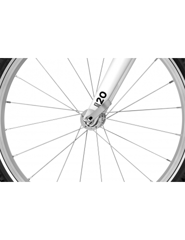 Rower dziecięcy woom 4 GO neon lime (20") limonkowy neonowy [limitowana edycja]