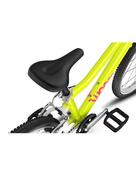 Rower dziecięcy woom 4 GO neon lime (20") limonkowy neonowy [limitowana edycja]