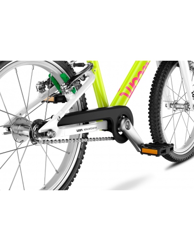 Rower dziecięcy woom 3 GO AUTOMAGIC neon lime (16") limonkowy neonowy [limitowana edycja]