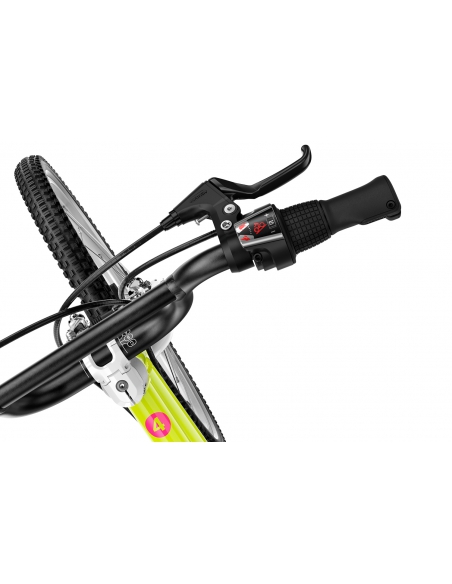 Rower dziecięcy woom 4 GO neon lime (20") limonkowy neonowy [limitowana edycja]