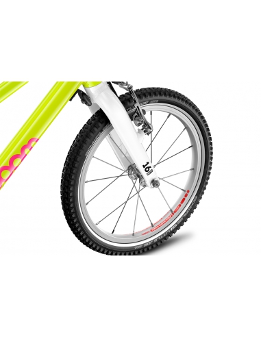 Rower dziecięcy woom 3 GO neon lime (16") limonkowy neonowy [limitowana edycja]