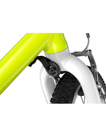 Rower dziecięcy woom 3 GO AUTOMAGIC neon lime (16") limonkowy neonowy [limitowana edycja]
