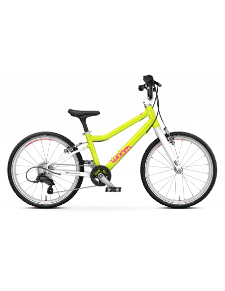 Rower dziecięcy woom 4 GO neon lime (20") limonkowy neonowy [limitowana edycja]