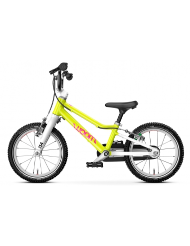 Rower dziecięcy woom 2 GO neon lime (14") limonkowy neonowy [limitowana edycja]