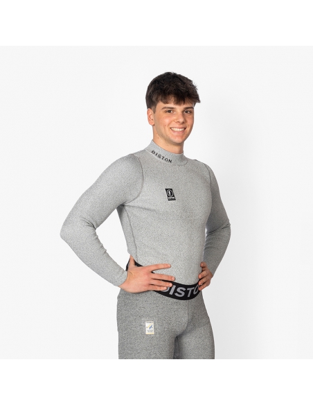 Koszulka męska Anti-Cut DISTON WC 4FIS Stars CORE / Racing Fit Silver