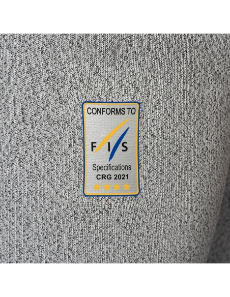 Koszulka damska Anti-Cut DISTON WC 4FIS Stars CORE / Racing Fit Silver