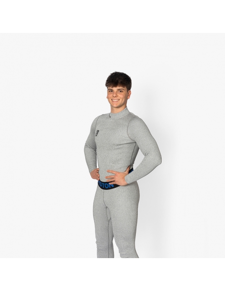 Koszulka męska Anti-Cut DISTON WC 4FIS Stars CORE / Racing Fit Silver