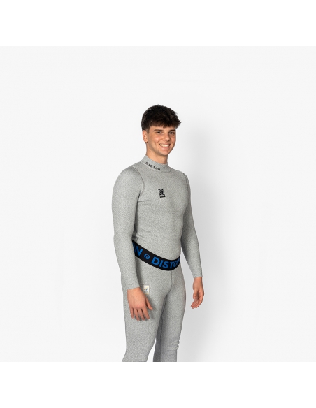 Koszulka męska Anti-Cut DISTON WC 4FIS Stars CORE / Racing Fit Silver