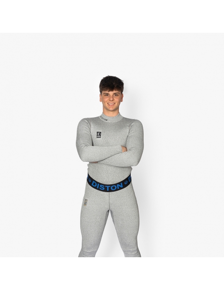Koszulka męska Anti-Cut DISTON WC 4FIS Stars CORE / Racing Fit Silver