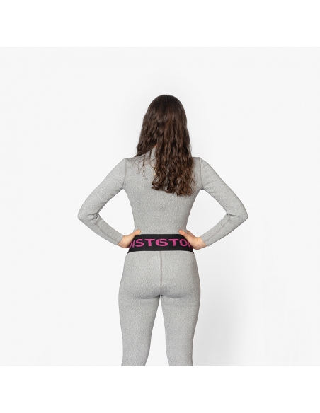 Koszulka damska Anti-Cut DISTON WC 4FIS Stars CORE / Racing Fit Silver