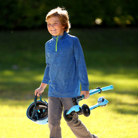 Hulajnoga Maxi Micro Deluxe składana niebieska