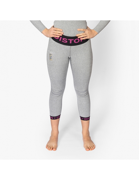 Kalesony 3/4 damskie Anti-Cut DISTON WC Women 4FIS Stars CORE / Racing Fit Silver