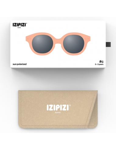 Okulary przeciwsłoneczne dla dzieci IZIPIZI BABY ♯C Apricot Polarized