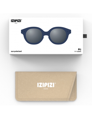 Okulary przeciwsłoneczne dla dzieci IZIPIZI BABY ♯C Denim Blue Polarized