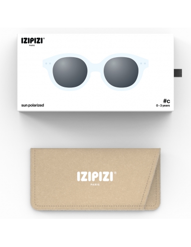 Okulary przeciwsłoneczne dla dzieci IZIPIZI BABY ♯C Sweet Blue Polarized