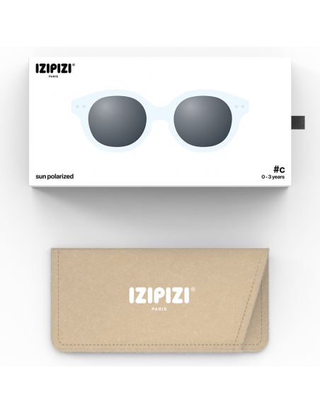 Okulary przeciwsłoneczne dla dzieci IZIPIZI BABY ♯C Sweet Blue Polarized