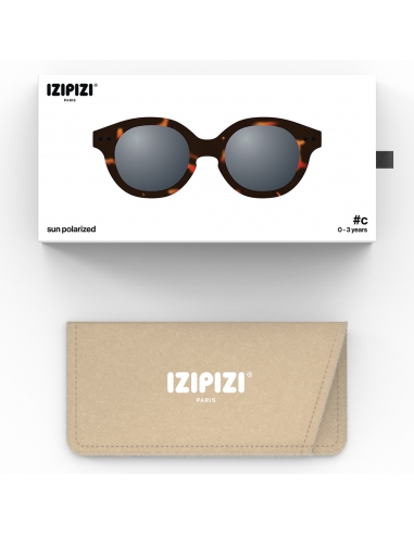 Okulary przeciwsłoneczne dla dzieci IZIPIZI BABY ♯C Tortoise Polarized