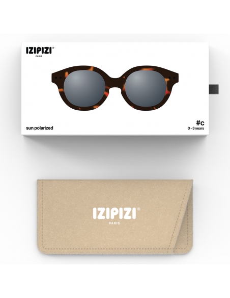 Okulary przeciwsłoneczne dla dzieci IZIPIZI BABY ♯C Tortoise Polarized