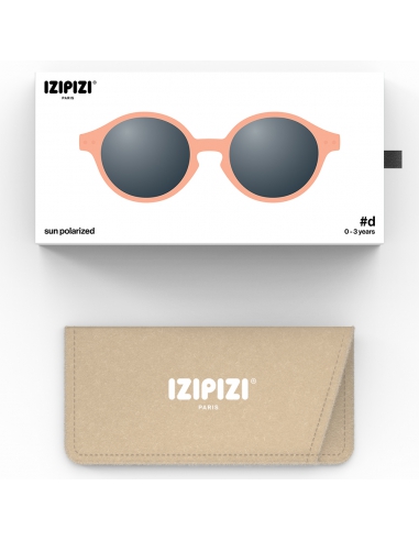 Okulary przeciwsłoneczne dla dzieci IZIPIZI BABY ♯D Apricot Polarized