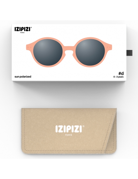 Okulary przeciwsłoneczne dla dzieci IZIPIZI BABY ♯D Apricot Polarized